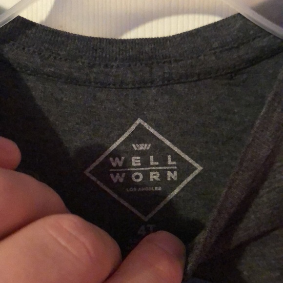 NASA Gray Logo T-Shirt Boys 4T - Picture 3 of 12